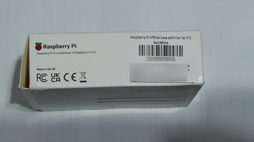 Sh- Case Oficial P/ Raspberry Pi 5 Pi5 Com Cooler E Na Caixa (Usado)