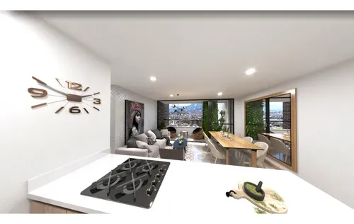 Moderno Apartamento En Envigado Con Vista Y Excelente Ubicación