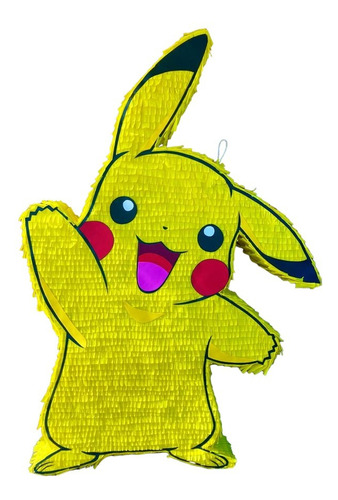 Piñata Pokemon Pikachu Personalizada Cumpleaños Modelo 5