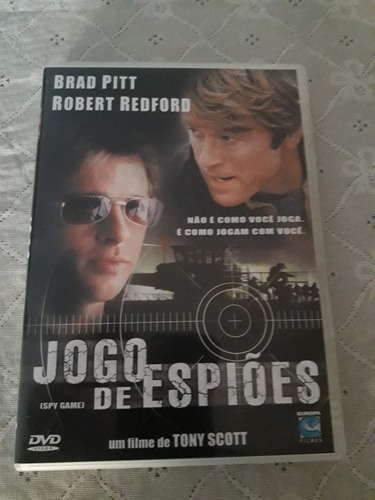 Dvd Jogo De Espiões - Brad Pitt . Robert Redford