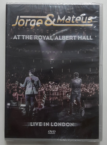 Dvd Jorge & Mateus - At The Royal Albert Hall Live In London