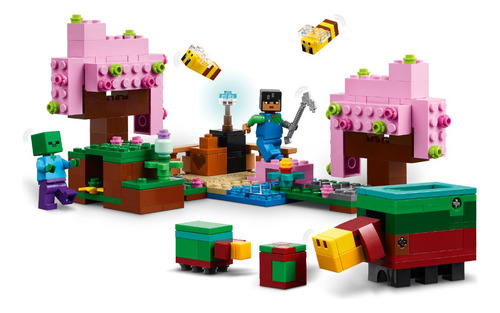 Lego® Minecraft® El Jardín De Cerezos En Flor 304 Minecraft