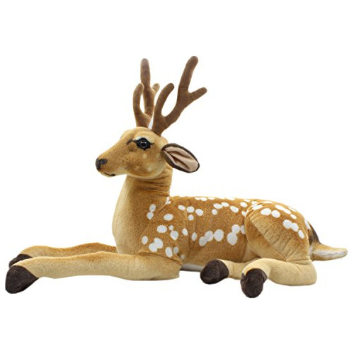 Tagln Stuffed Animals Sika Spotted Deer Toys Plush (32 Inch)