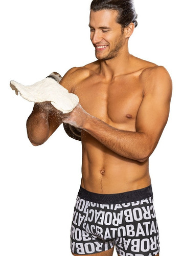 Boxer Algodon Lycra Letras Marca Acrobata 5074