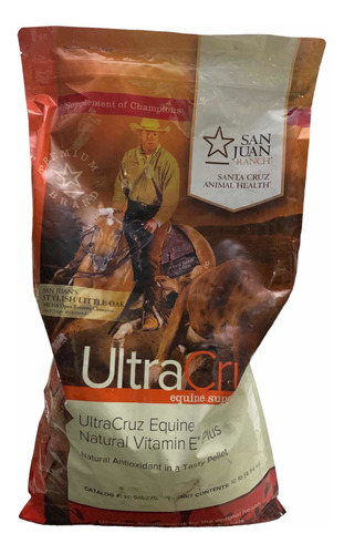 Ultracruz Equine Natural San Juan Ranch Con Vitamina E 10 Lb