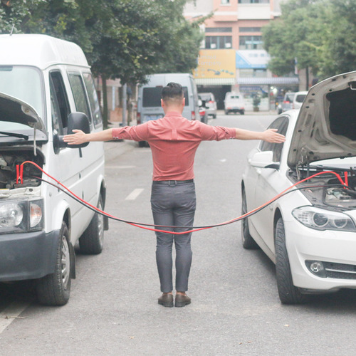 A Product 500a - Cables De Emergencia For Coche Con Ilumina