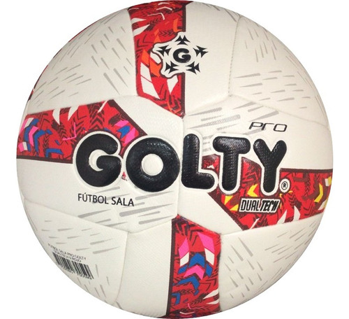 Balon De Futbol Sala Golty Pro Dualtech Ii 62-64, Sintética