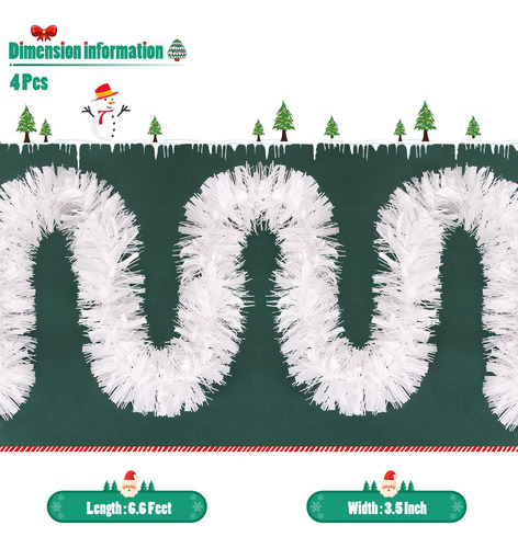 Guirnaldas De Navidad De 8 Metros Decoraciones Colgantes Bla