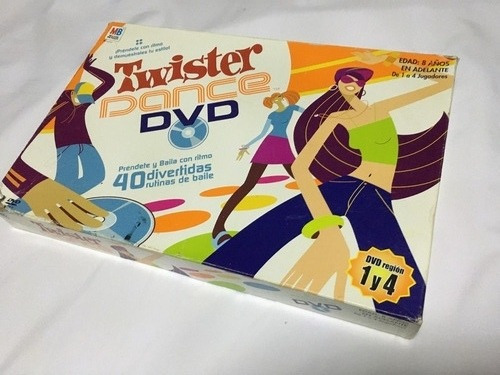 Twister Dvd De Hasbro Juego De Mesa (Usado)