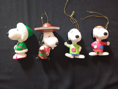 Muñecos Snoopy Coleccion Alrededor Del Mundo Paises.