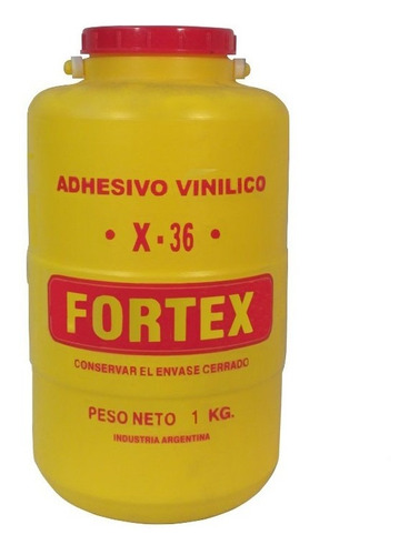 Cola X-36 Adhesivo Vinilico X 1kg Fortex