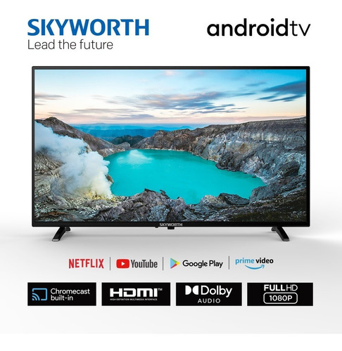 Imagen 4 de 7 de Smart Tv 43 Pulgadas Skyworth Led Hd Android Tv Televisor