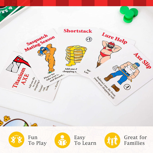 Juego De Cartas Y Dados Prolific Games Flapjacks & Sasquatch