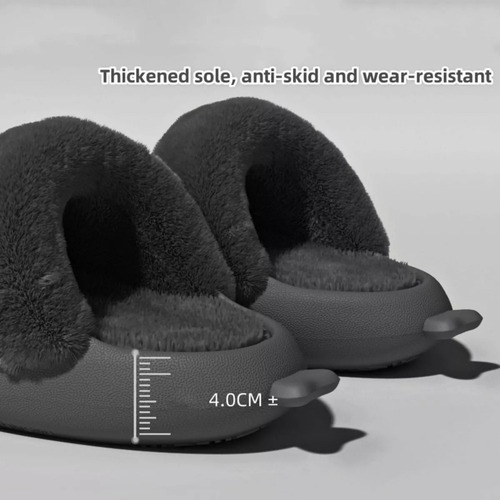 Z Pantuflas Tiburón Sharklas Invierno Sandalias Para Niño