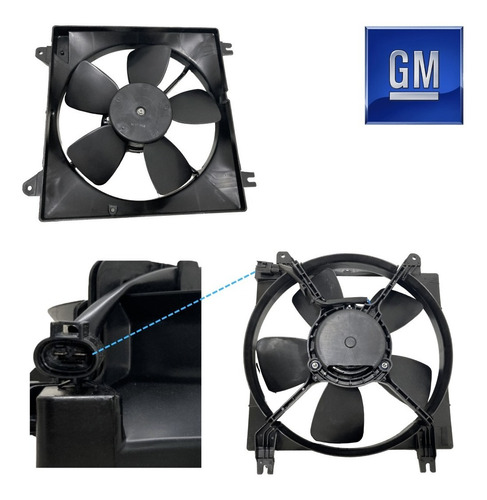 Electroventilador Optra Completo Marca Original Gm