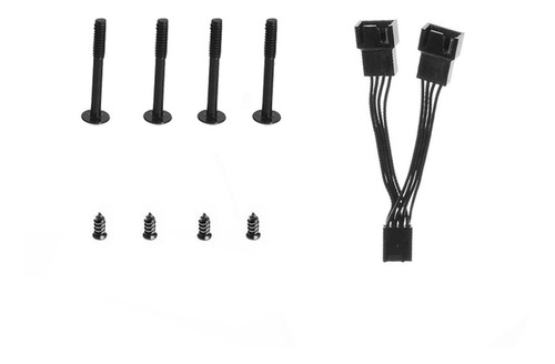 Imagen 5 de 10 de Cooler 140mm Id-cooling Wf-14025 Pwm Antivibración 1600 Rpm