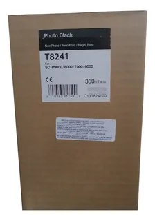 Cartucho De Tinta Epson T8241 Negro Foto Sc-p9000 P8000 P700
