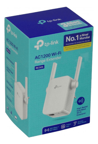Tp-link Repetidor 5ghz-867mbps-ac 2,4ghz-300mbps 1-100 220v