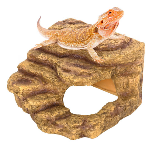 Cueva De Resina Para Reptiles Hábitat Para Reptiles Decoraci