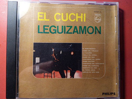 El Cuchi Leguizamon. Copia En Cd Del Lp Original.   