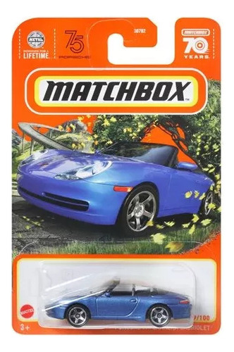 Matchbox Porsche 911 Carrera Cabriolet Original Coleccion