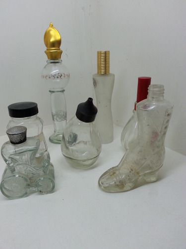 Frasco De Perfumeros Perfumes Lote De 7 Unidades