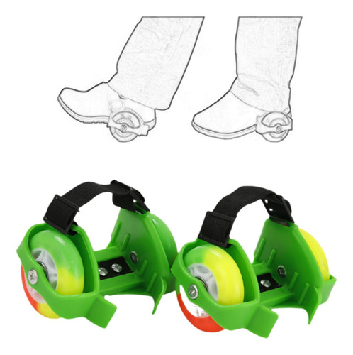 Heel Wheel Skates, Roller Heel Skates, Skating Shoes For