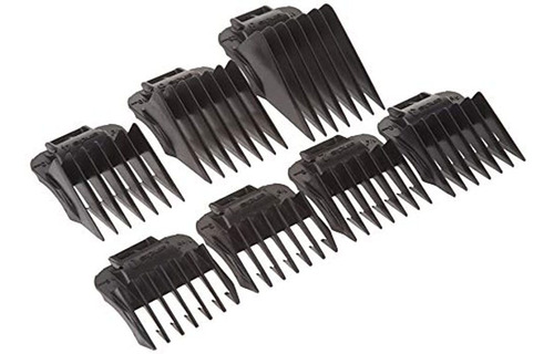 7 Piezas Snap-on Blade Juego De Peines Negro (01380)