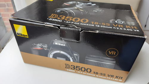  Camara Nikon D3500 18-55vrkit Prácticamente Sin Uso