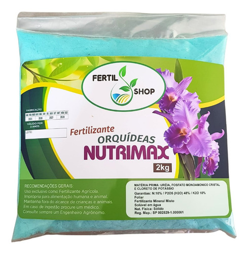 Adubo Fertilizante Nutrimax Npk 10 48 10 2kg