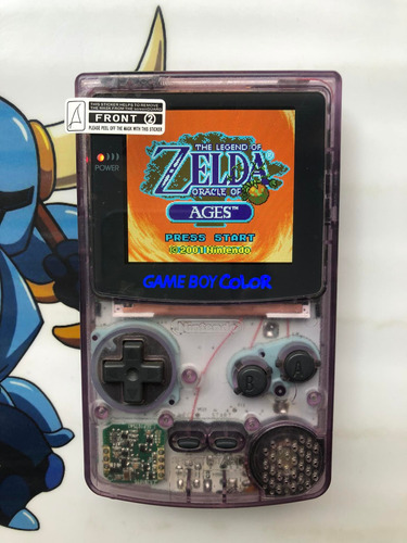 Nintendo Game Boy Color Atomic Purple Ips Mc Will 2023