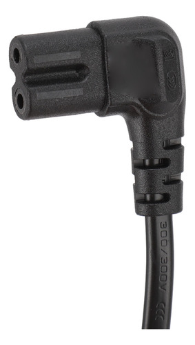 Cable De Alimentación Eu 2 Ranuras A Iec320 C7, 2 Clavijas,