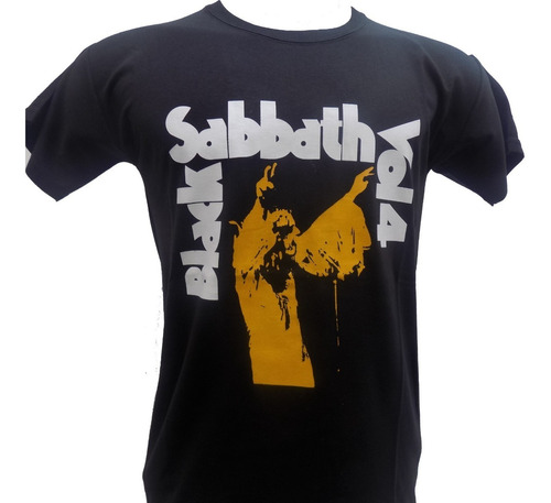 Remeras Black Sabbath 1er. Album Volumen 4 Ozzy Que Sea Rock