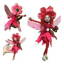 Comprar Cosas De Duendes Hada 28cm Porcelana Fría Colgante Unicas