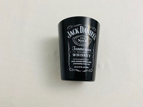 Copo Whisky Jack Daniels Plástico Preto Otimo Estado