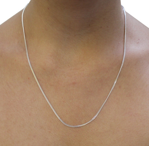Imagen 5 de 10 de Cadena De Plata Ley 925 De 50cm Mujer Y Hombre Agálea