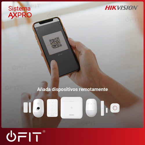 Imagen 6 de 10 de Sensor Hikvision Pir Inalámbrico Ax Pro Antimascotas