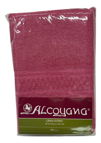 Juego De Toalla Y Toallon Alcoyana Palette 100% Algodon 