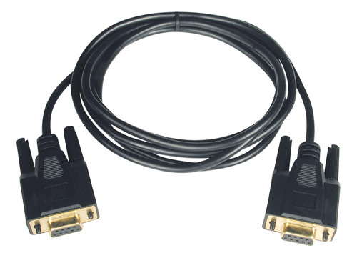 Lite Cable Rs232 Serial Para Modem Nulo Db9 F 10 Pie
