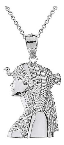 Collar Con Colgante De Cleopatra De La Antigua Reina Egipcia