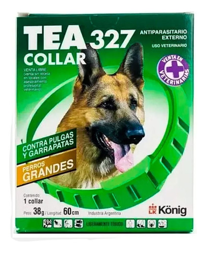 Tea 327 Collar Antipulgas Para Perros Grandes