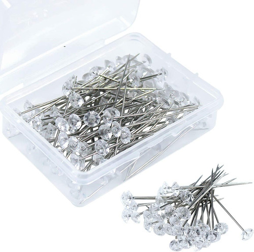 Localizador Kit 300pcs Pasador Costura Forma Diamante 6*38mm