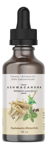 Extracto Ashwagandha - Frasco 30cc Ultraconcentrado 2:1