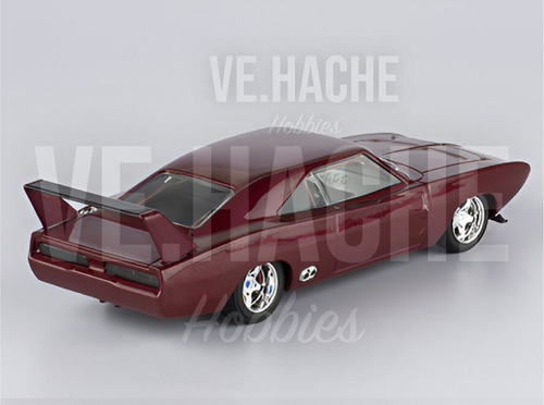Autos Colección Rápido Y Furioso 1/43 Miniaturas Metal 05 - Dodge Charger Daytona 1969 - Dominic Toretto