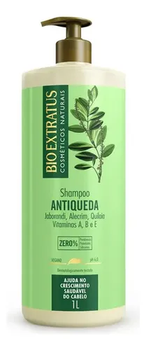 Bioextratus Shampoo Jaborandi Antiqueda 1 Litro Profissional
