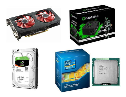 Computador Gamer I5 8gb Xrf Rx560 4gb 128bits Hd 1 Tb
