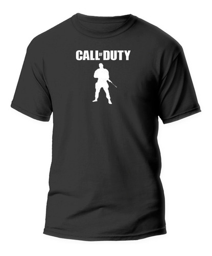 Polera Estampada Diseño Call Of Duty Sniper
