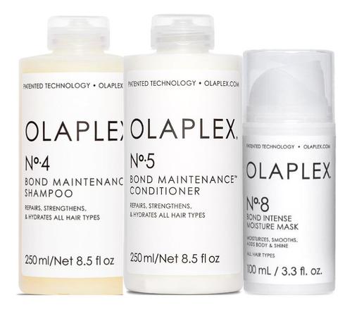 Olaplex Mascaril+shampoo+acondi - mL a $1480