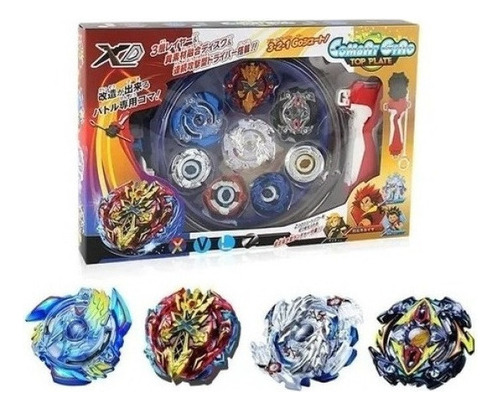 Beyblade Burst Set 4pcs Juguetes De Batalla Con Estadio