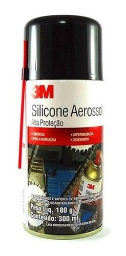 Silicone Aerosol 3m Lata 180g / 300ml
